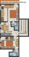 65 m² Apartment ∙ 2 bedrooms ∙ 6 guests