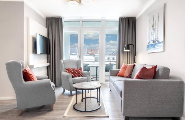 Family-friendly premium apartment with loggia, bathtub and guest WC -
