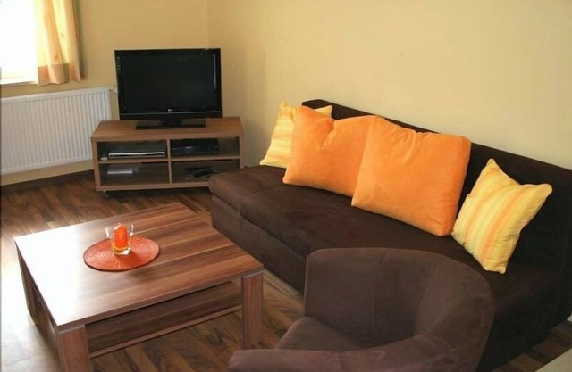 Ferienwohnung Ringelblume, 2 Personen, 48 m², Dusche/WC, Flat-TV, 1 Schlafzimmer, Balkon, Internet, Nichtraucher