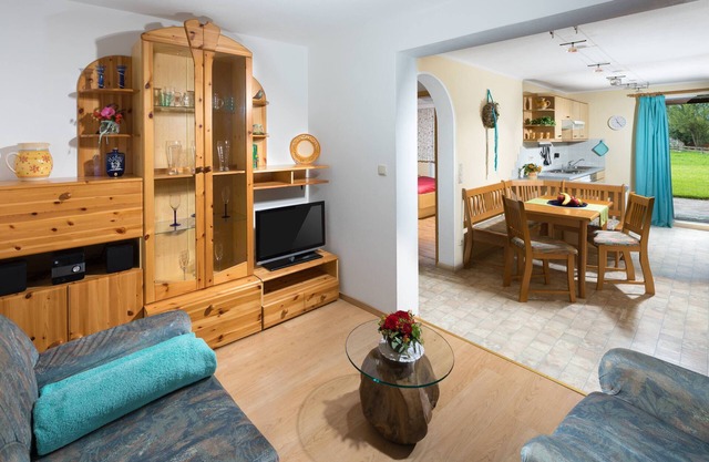 Ferienwohnung Untersberg, 1 bis 2 Personen, 41 qm, Terrasse