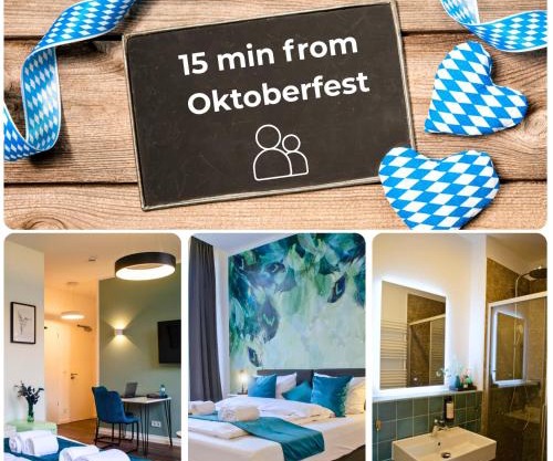 HOMELY STAY Studio 9 - Stylish & Convenient Self-Check-In Studio in Munich - 15min from Oktoberfest