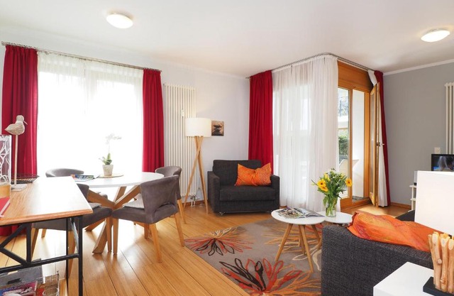 Kaiservillen Heringsdorf - Ferienwohnung mit 1 Schlafzimmer und Terrasse D201