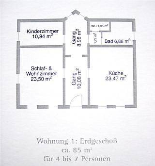 Obertilliach Apartment | 100 m² Apartment ∙ 3 bedrooms ∙ 7 guests