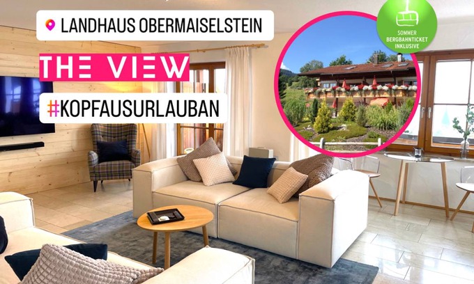 Obermaiselstein Apartment | 122 m² Apartment ∙ 3 bedrooms ∙ 6 guests