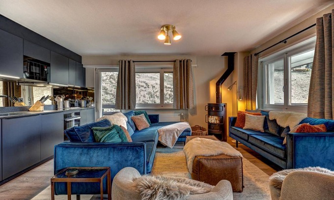 La Tzoumaz Apartment | 153 m² Apartment ∙ 4 bedrooms ∙ 10 guests