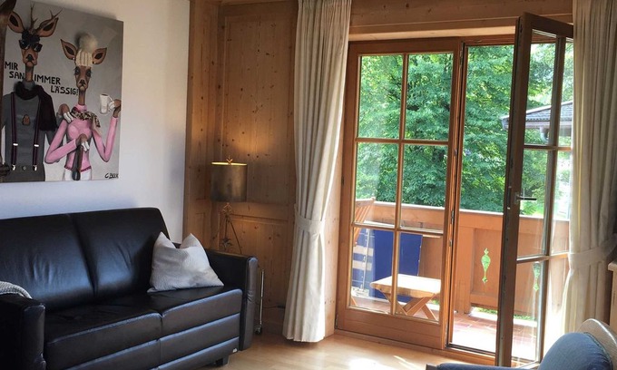 Rottach Apartment | 2-room apartment in a prime location -, apartment B in the apartment house on the Rottach
