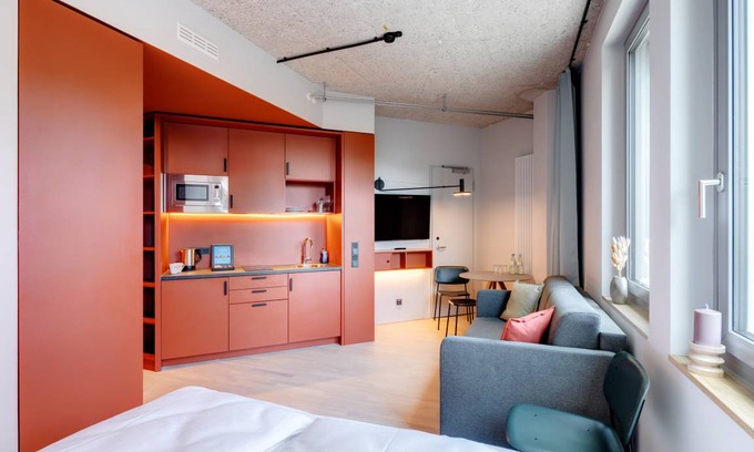 Munchen District Apartment | 42 m² Studio flat ∙ 6 guests