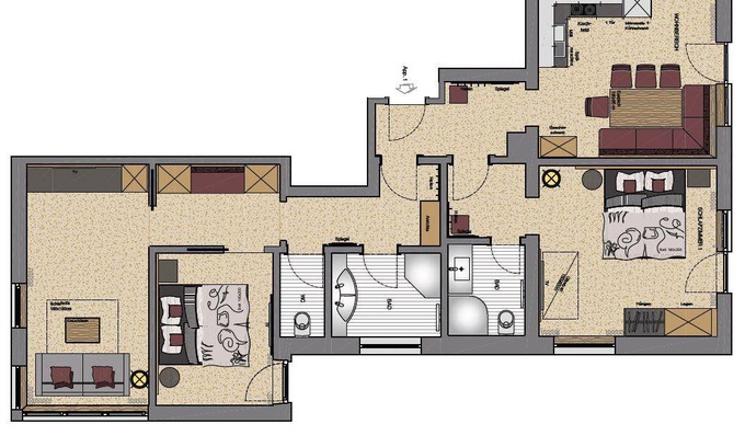 Soell Apartment | 82 m² Apartment ∙ 2 bedrooms ∙ 6 guests