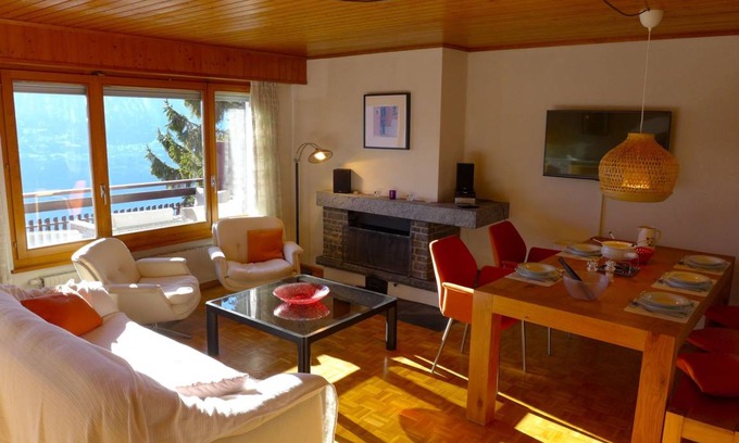 Chermignon Apartment | 88 m² Apartment ∙ 1 bedroom ∙ 5 guests
