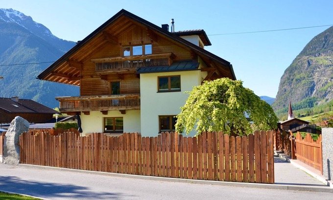 Umhausen House | Appealing holiday home in Umhausen with balcony