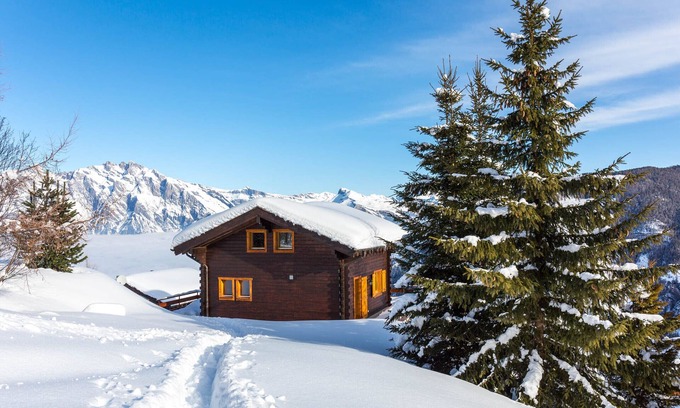 Riddes Ski Chalet | Chalet l'Ange - La Tzoumaz, 4 Vallees