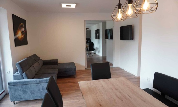 Imsterberg Apartment | Comfort apartment with outdoor whirlpool and barrel sauna