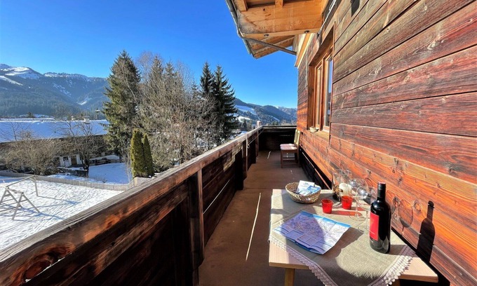Sonnenberg Apartment | Cosy apartment for 14 people with WIFI, TV, balcony and pets allowed
