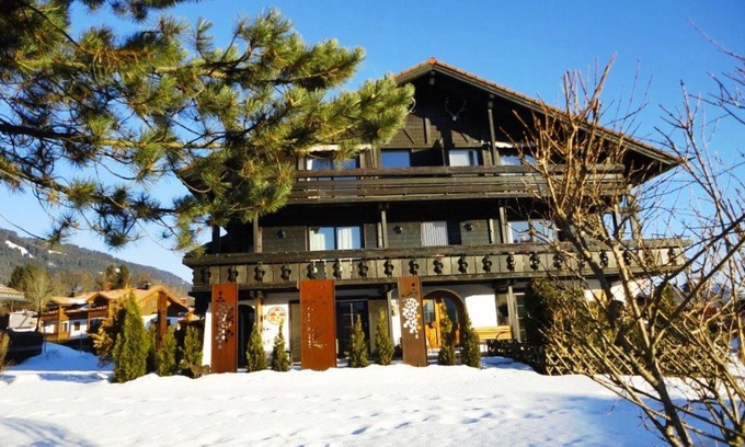Obermaiselstein Apartment | Ferienwohnung Hochvogel - 2 Schlafzimmer, Terrasse - Der Sonnenhof - Ferienwohnungen