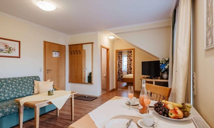 Bad Fuessing Apartment | Gemütliches App. (44m2) mit großem Balkon