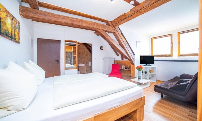 St. Oswald Apartment | Gemütliches Studio-Appartement (40 qm) mit kleinem Balkon, direkt am Nationalpark Bayr. Wald
