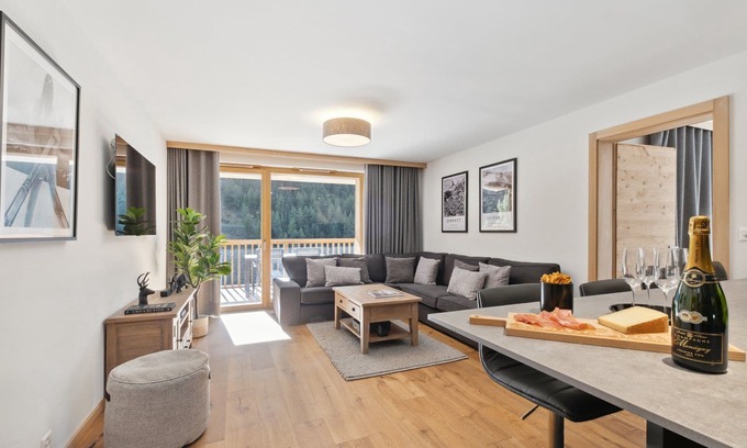 Grimentz Apartment | Luxury Apartment, 2 Bedrooms Rahas B Grimentz - By Mrs Miggins