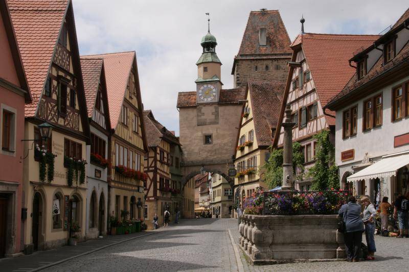 Photo of Buildings in Rothenburg Old Town