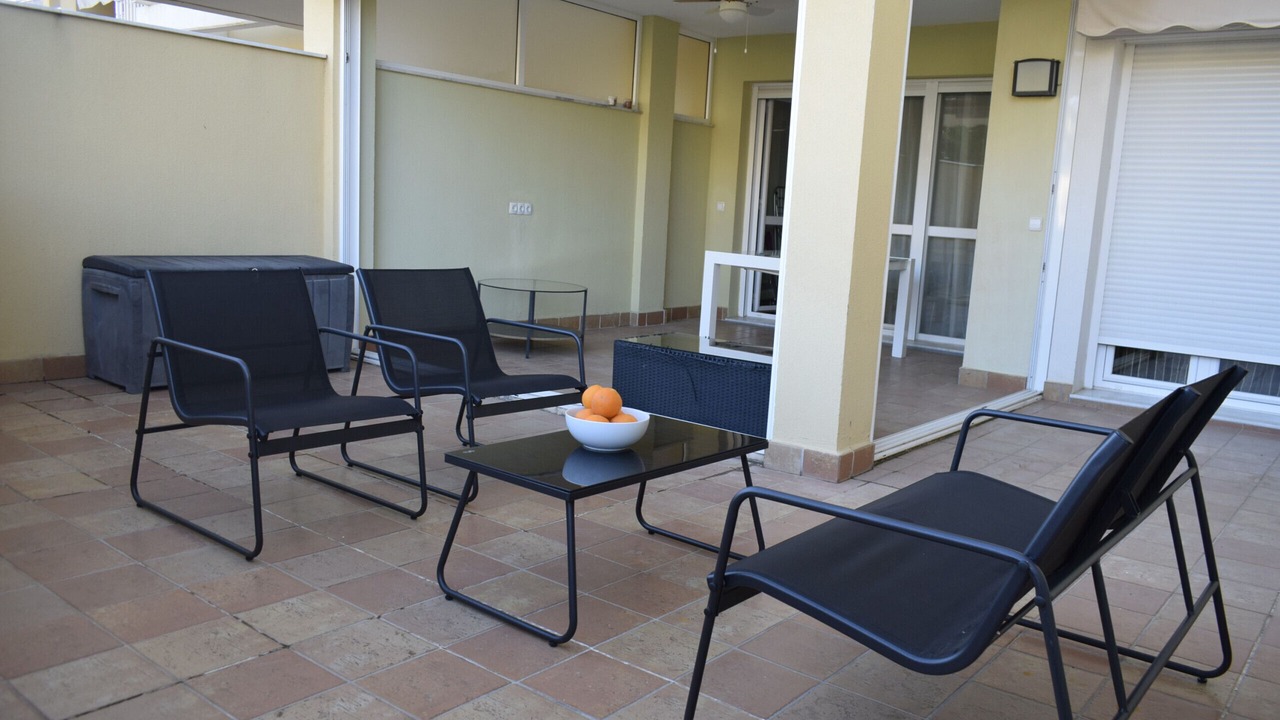 Photo of Patio Balcony in Almadrava Beach