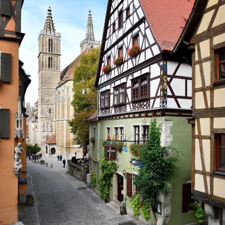 Photo of Buildings in Rothenburg Old Town