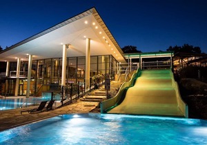 Panoramic house type 100 SD 09 - Panoramahaus (100) in the holiday village at the Therme Obernsees