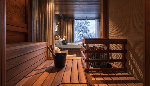 Mystique Deluxe Twin, sauna