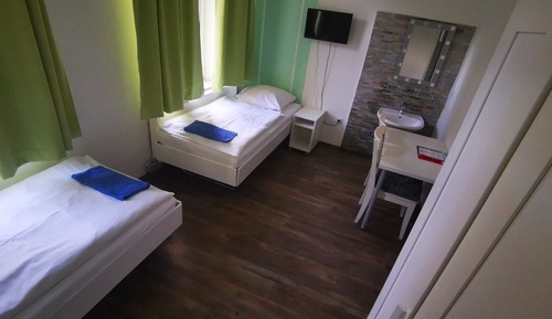 Twin Room, Shared Bathroom