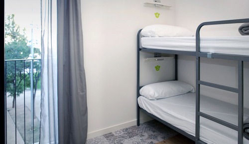 Double Room, Private Bathroom, 2 bunk beds