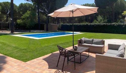 Villa with Garden View