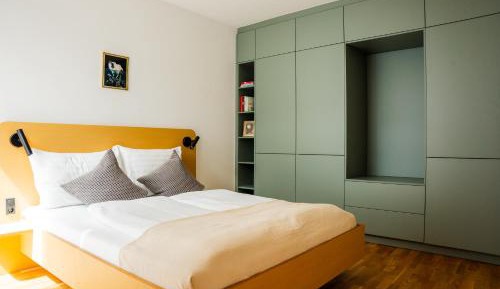 Three-Bedroom Apartment with Balcony