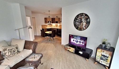 Two-Bedroom Apartment with Balcony