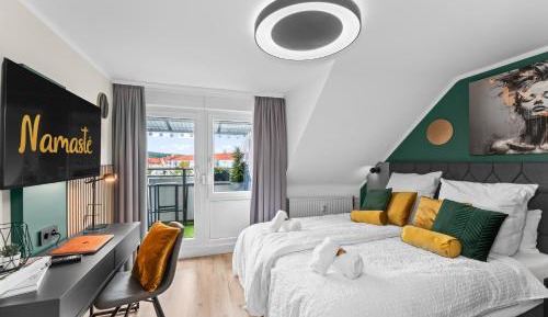 Two-Bedroom Apartment with Balcony