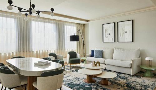 One-Bedroom King Suite with Sofa Bed and City View
