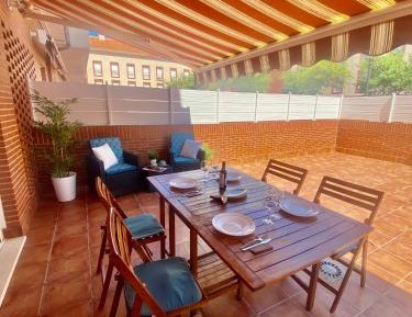One-Bedroom Apartment with Terrace