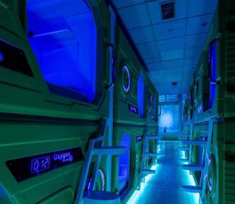 Capsule Double Bed - Mixed Dormitory Room