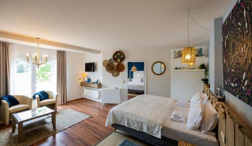 Two-bedroom family suite in the annex building