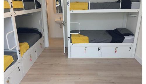 Single Bed in Female Dormitory Room