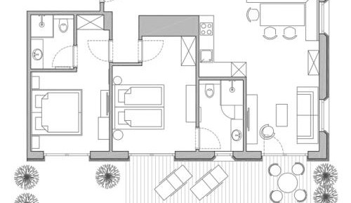 Apartment with Terrace
