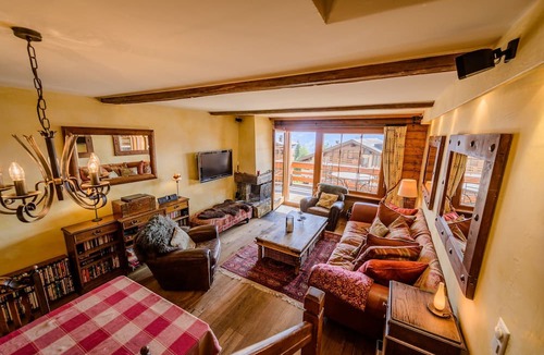 Verbier Apartment | Chalet Sabrina - Beautiful Top Floor Duplex Apartment by main Medran lift station