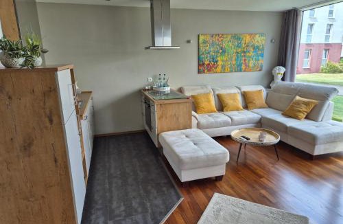 Kropeliner-Tor-Vorstadt Apartment | "myHarbourfront", luxuriöses Wohnen an der Hafenmole mit Wäsche