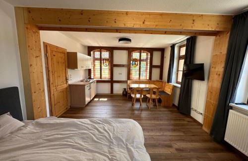 Altenberg Apartment | Ferienhaus "Kleines Domizil" Altenberg - direkt im Zentrum von Altenberg gegenüber vom Skilift