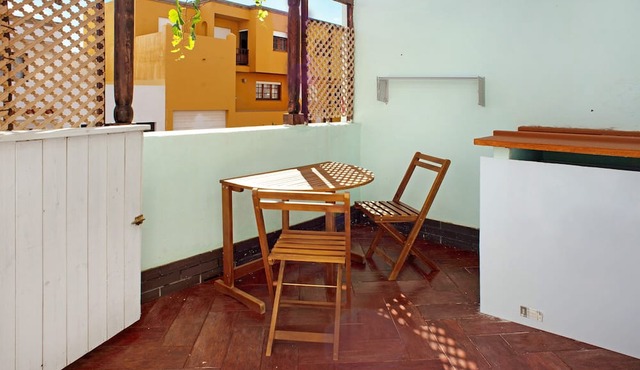 Apartment "Playa del Hombre" with Sea View, Private Terrace & Wi-Fi