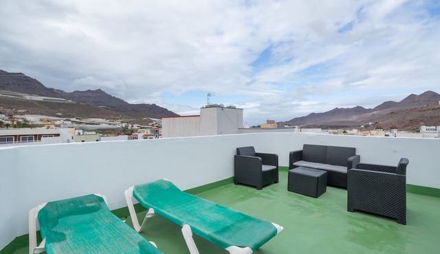 Vacation Apartment 'Atico Martin' with Mountain View, Private Terrace and Wi-Fi