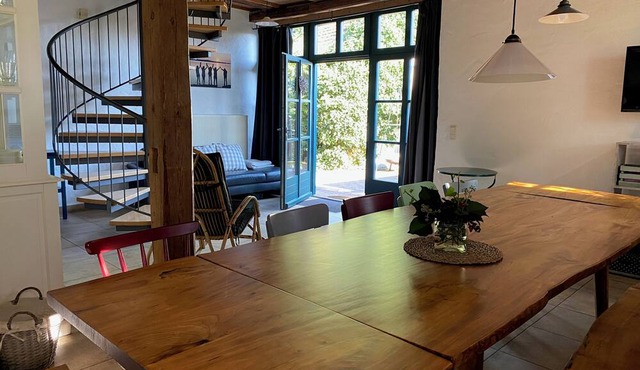 Jura half-timbered house for up to 16 people with five bedrooms and four bathrooms