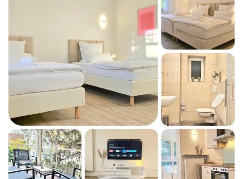 122qm-Apartment - 4 Zimmer I Zentral I Küche I Balkon I Parken I WLAN